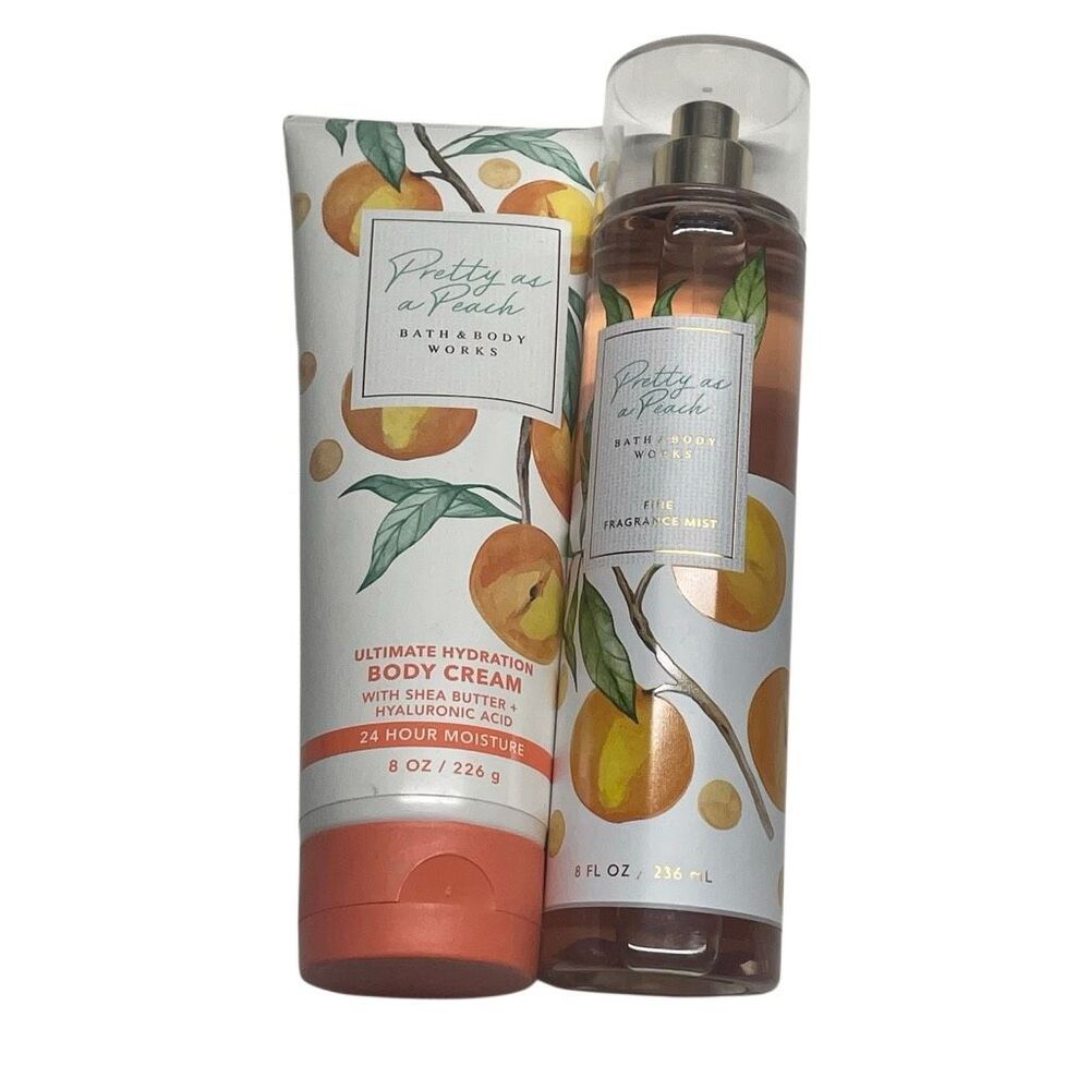 Bath‎ & Body Works Pretty as a Peach Fragrance Set